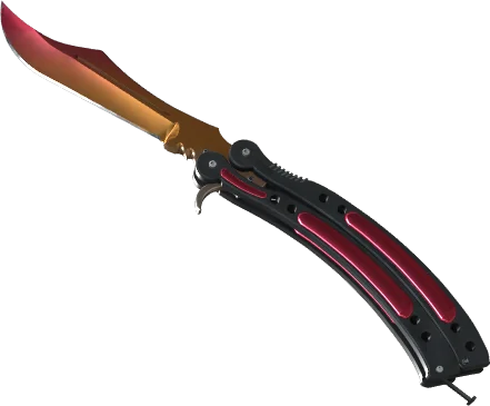 Скин ножа Butterfly Knife Fade