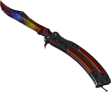 Скин ножа Butterfly Knife Marble Fade