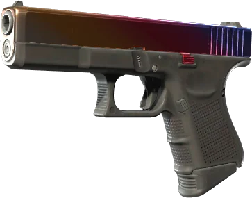 Скин Glock-18 Fade как возможный дроп из бесплатного кейса